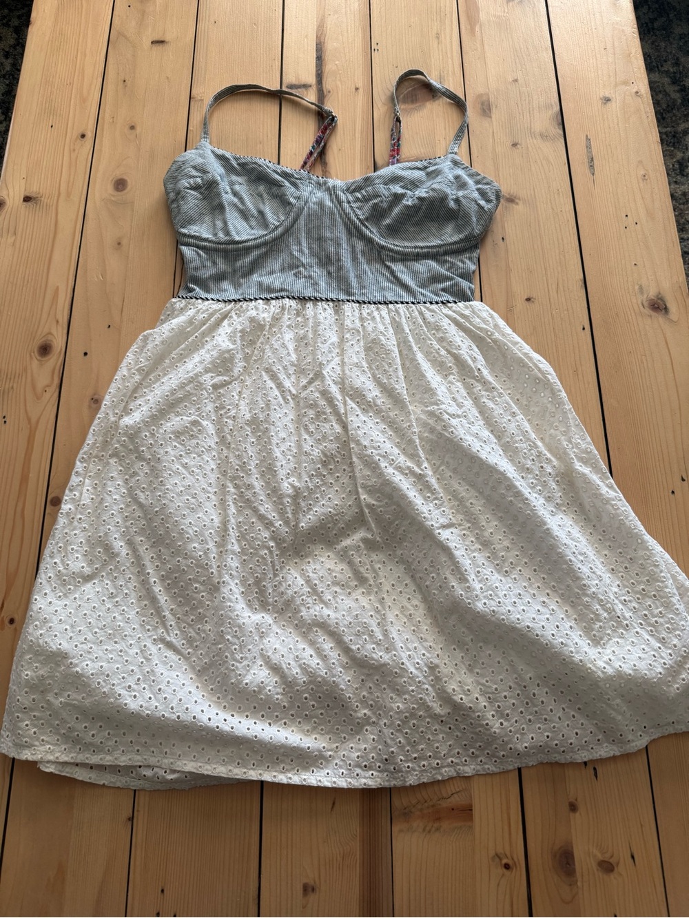 Roxy Eyelet Sundress Size S